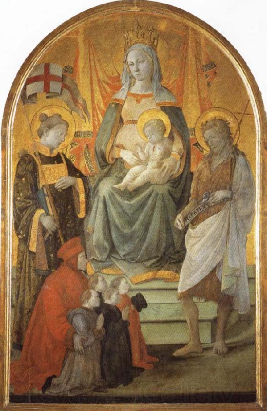 Fra Filippo Lippi Madonna del Ceppo France oil painting art